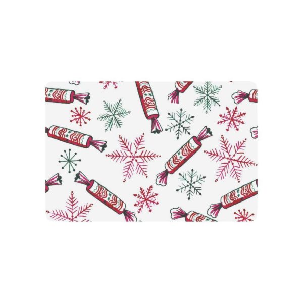 Paillasson bonbons de noël paillasson bonbons de noel