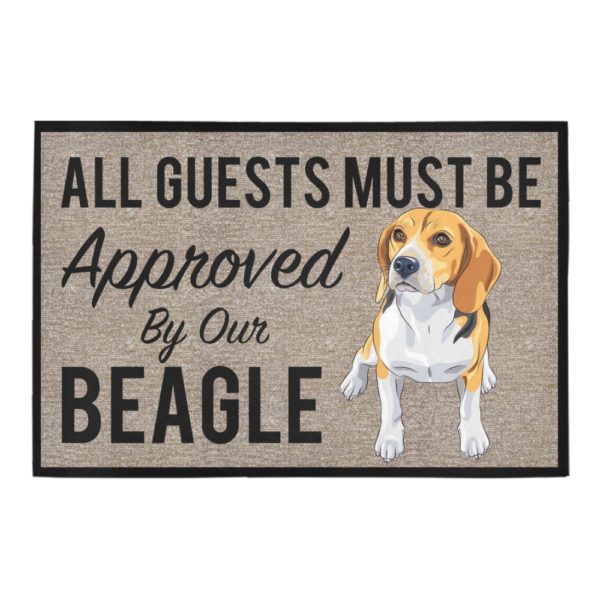 Paillasson d'intérieur Beagle paillasson d interieur beagle 40 cm x 60 cm