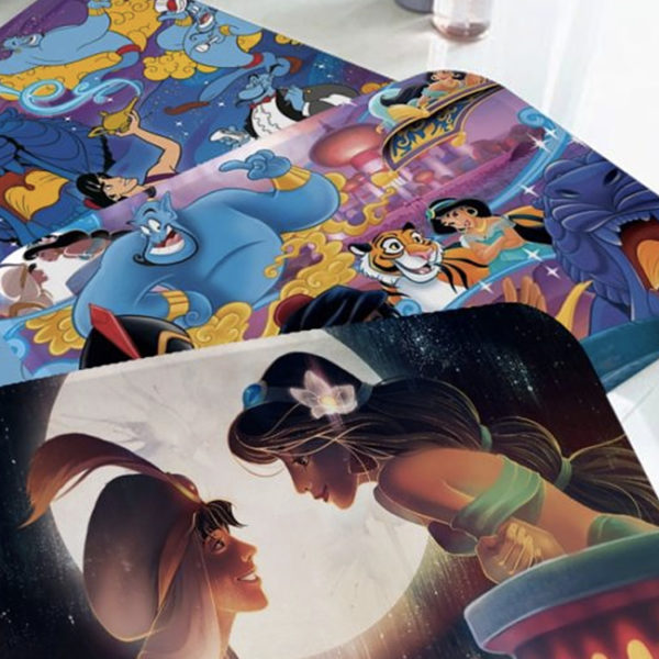 Paillasson Disney l'univers d'Aladin tpa
